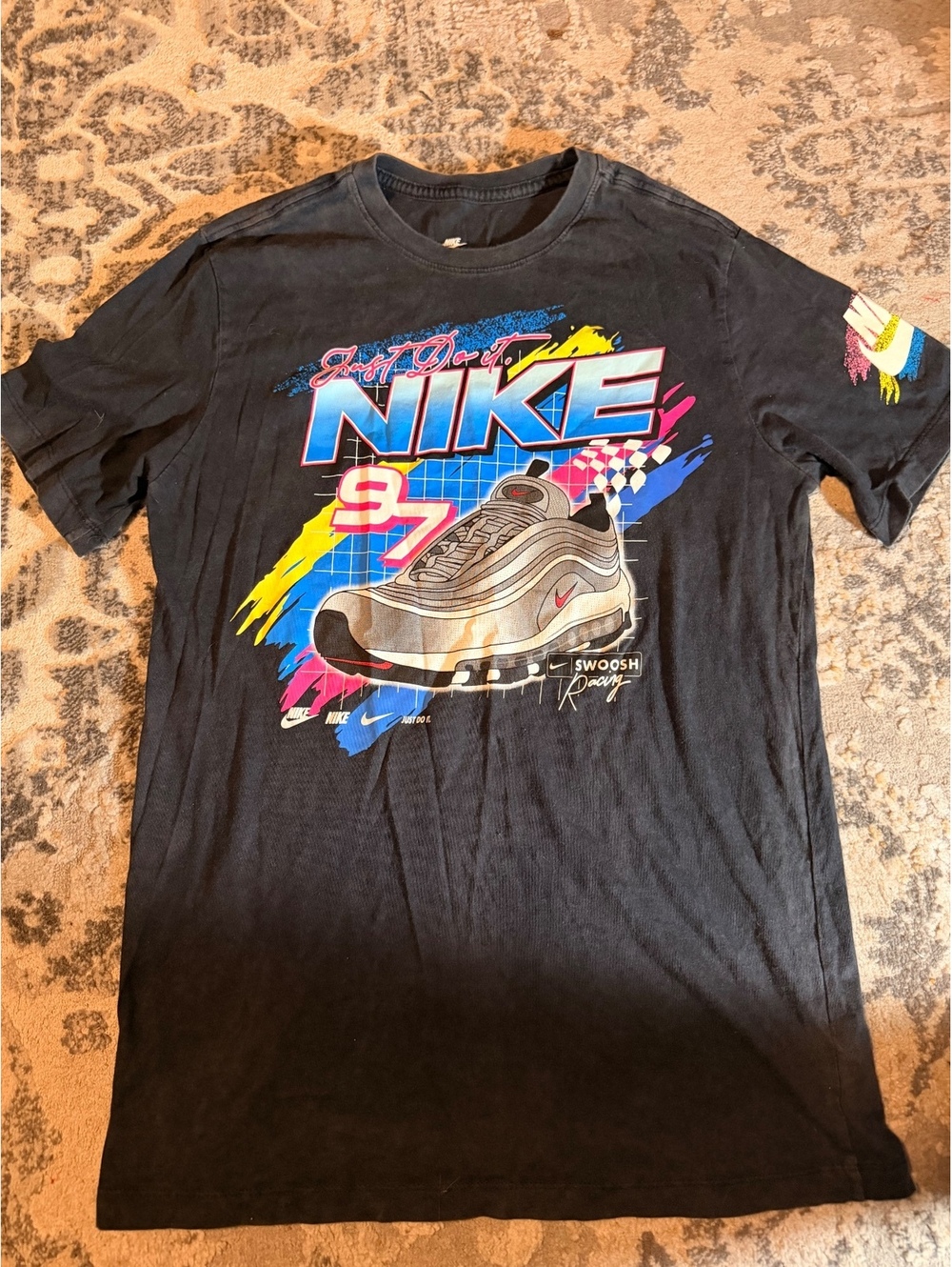 Nike black graphic T-shirt